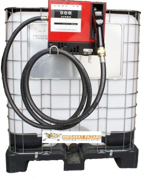 Mazot Transfer Pompası Set 220V 56Lt/Dk Cube56