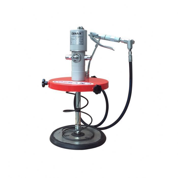 Özsan Havalı Gres Pompası 16Kg 70/1 (Teneke Tipi Kovasız)