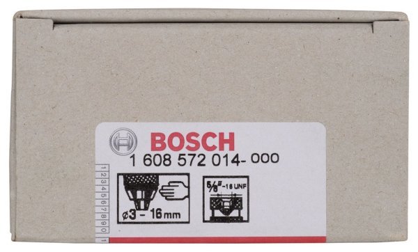 Bosch - 3-16 mm - 5 8''-16 Anahtarsız Mandren 1608572014
