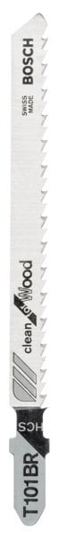 Bosch - Temiz Kesim Serisi Ahşap İçin T 101 BR Dekupaj Testeresi Bıçağı - 5'Li Paket 2608630014