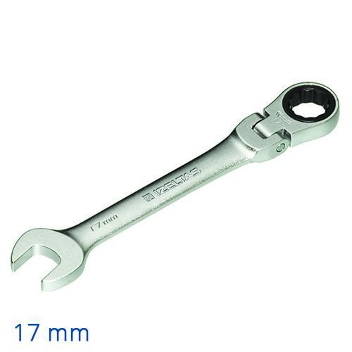 İzeltaş Mafsallı Cırcır Kombine Anah. 17 Mm